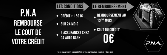 PNA rembourse le cout de votre crédit