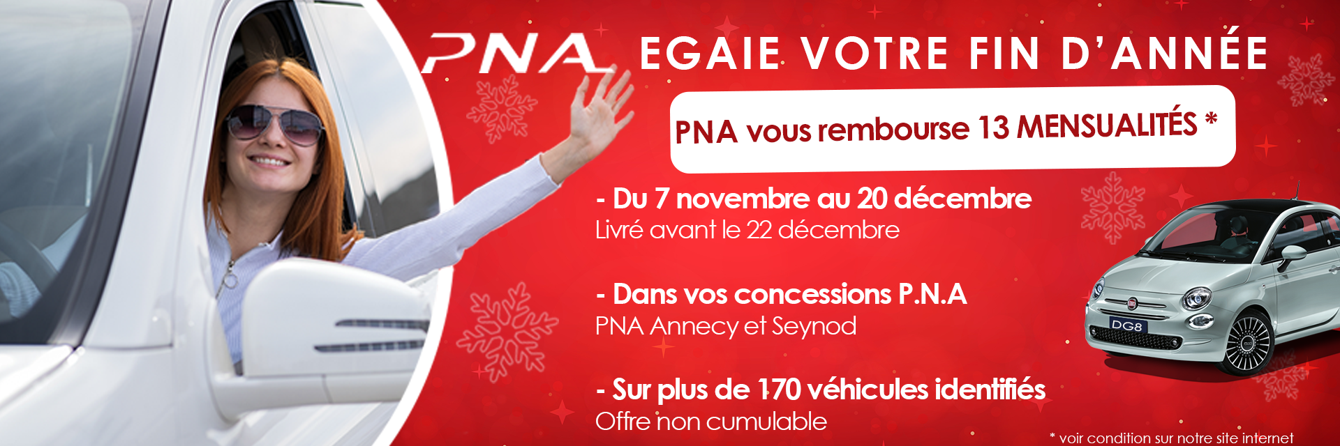 Offre des 13 mensualités remboursées